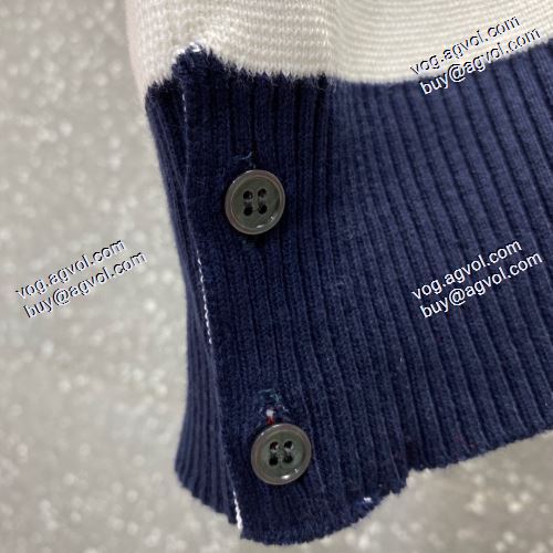 THOM BROWNEコピー ブランド 高級感ある 2020AW 長く愛用できる ニットコート