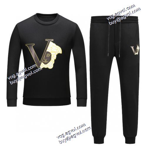 コスパ最高のプライス 上下セット 2020AW ヴェルサーチ コピー 偽物 通販激安  上質 VERSACE コピー