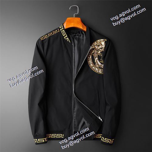  モデル大絶賛♪ ブルゾン 2020AW ヴェルサーチ コピー 偽物 通販激安  お洒落な存在感 VERSACE コピー2色可選
