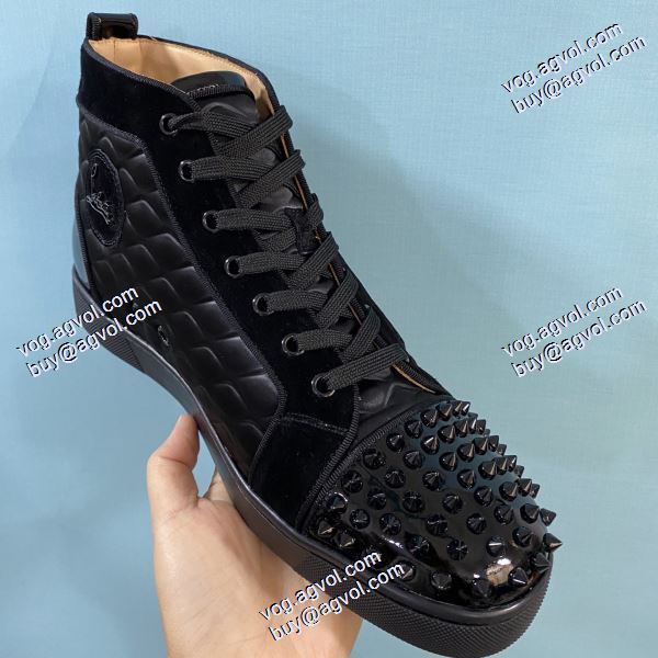 クリスチャンルブタン Christian Louboutinスーパーコピー 大絶賛の履き心地! ハイトップシューズ 2020秋冬 