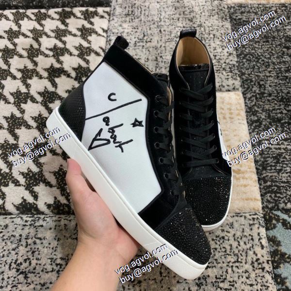2020秋冬 クリスチャンルブタン Christian Louboutinスーパーコピー セール中 ハイトップシューズ