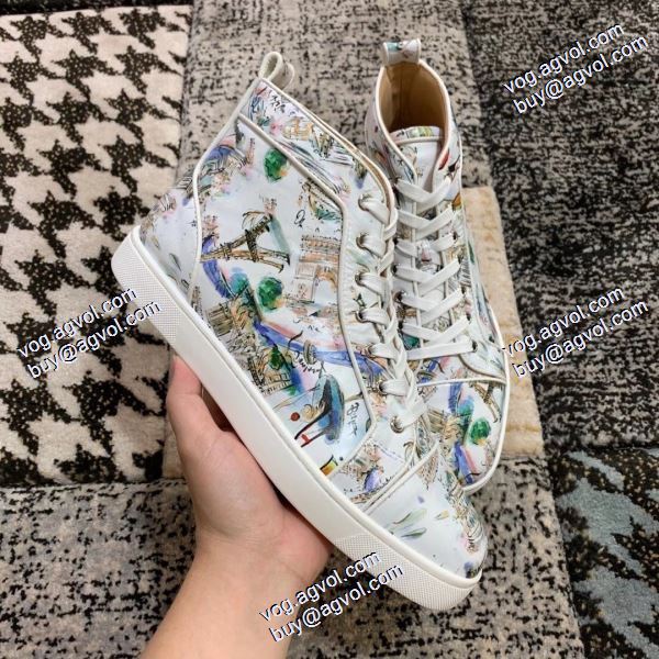 数に限りがある ハイトップシューズ  2020秋冬 クリスチャンルブタン Christian Louboutinコピー