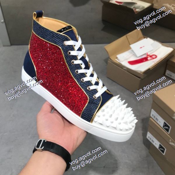 2020秋冬 クリスチャンルブタン Christian Louboutinスーパーコピー ハイトップシューズ お洒落に魅せる  