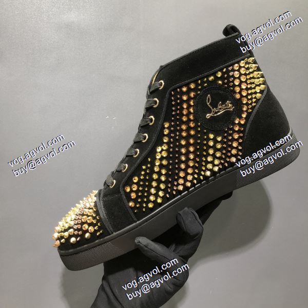 ハイトップシューズ 着心地抜群 クリスチャンルブタン Christian Louboutinスーパーコピー  2020秋冬 
