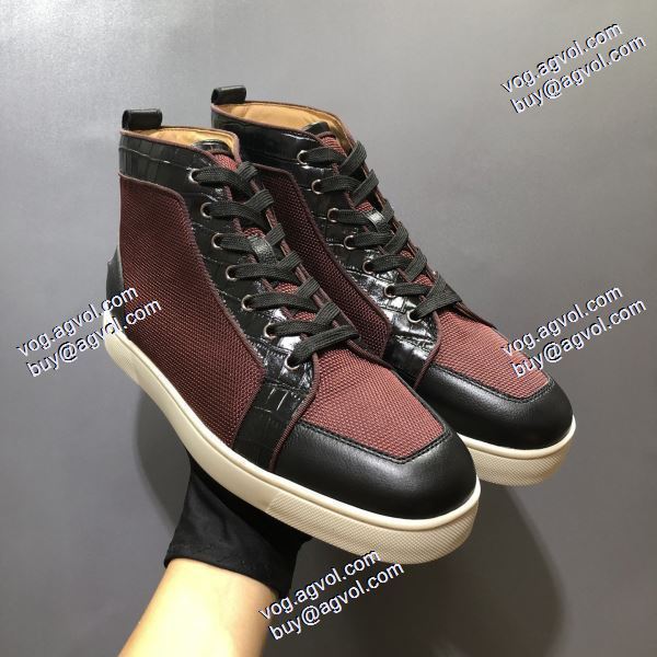 綺麗に決まるフォルム！ ハイトップシューズ 2020秋冬 クリスチャンルブタン Christian Louboutinブランドスーパーコピー
