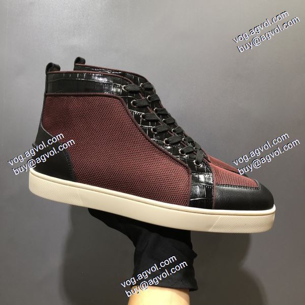 綺麗に決まるフォルム！ ハイトップシューズ 2020秋冬 クリスチャンルブタン Christian Louboutinブランドスーパーコピー