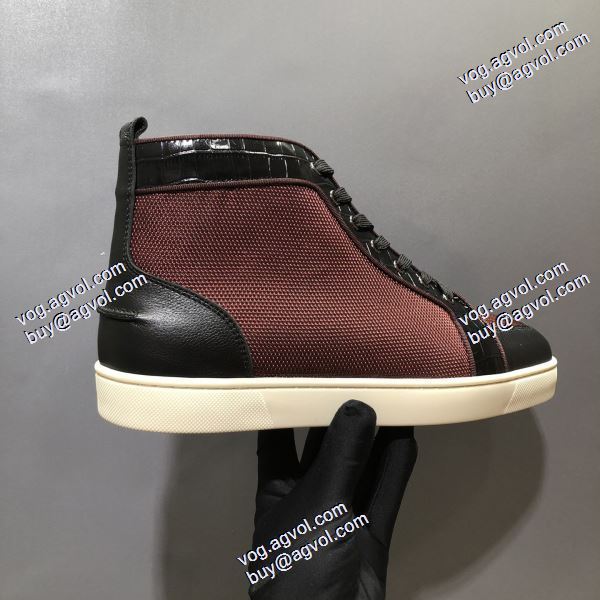 綺麗に決まるフォルム！ ハイトップシューズ 2020秋冬 クリスチャンルブタン Christian Louboutinブランドスーパーコピー