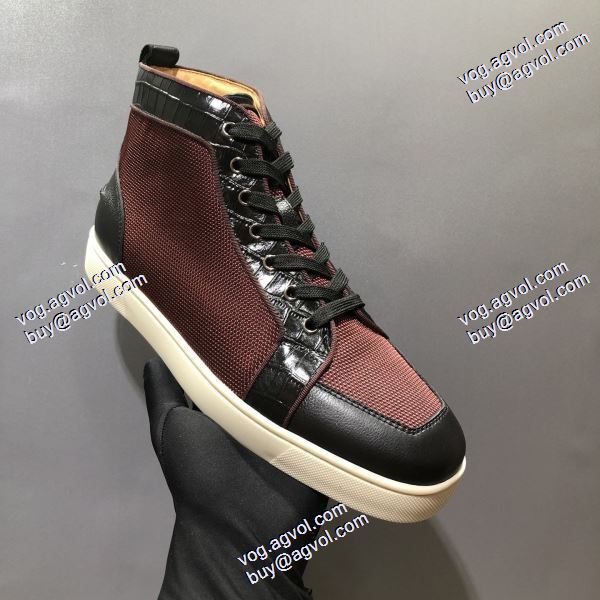 綺麗に決まるフォルム！ ハイトップシューズ 2020秋冬 クリスチャンルブタン Christian Louboutinブランドスーパーコピー