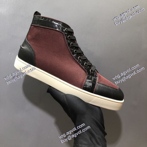 綺麗に決まるフォルム！ ハイトップシューズ 2020秋冬 クリスチャンルブタン Christian Louboutinブランドスーパーコピー