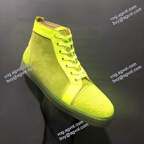 2020秋冬 クリスチャンルブタン Christian Louboutinスーパーコピー 高級感ある ハイトップシューズ 
