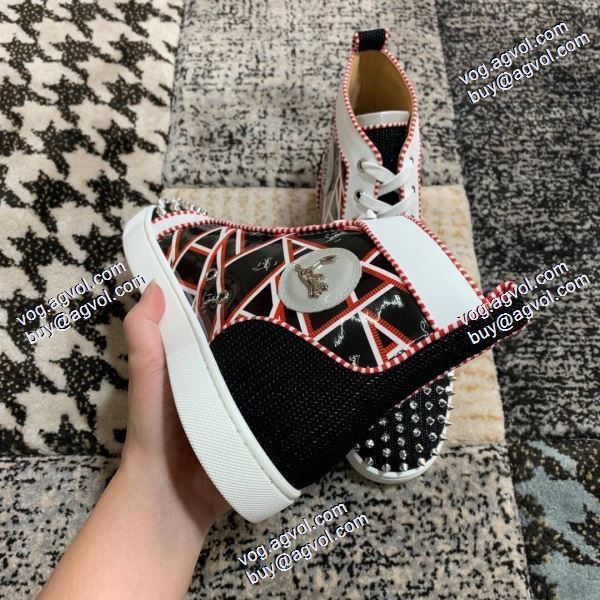 コスパ最高のプライス 2020秋冬 ハイトップシューズ クリスチャンルブタン Christian Louboutinコピー