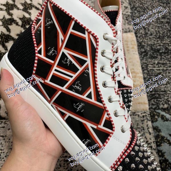 コスパ最高のプライス 2020秋冬 ハイトップシューズ クリスチャンルブタン Christian Louboutinコピー