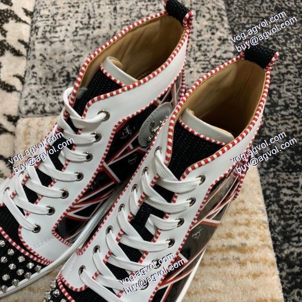 コスパ最高のプライス 2020秋冬 ハイトップシューズ クリスチャンルブタン Christian Louboutinコピー