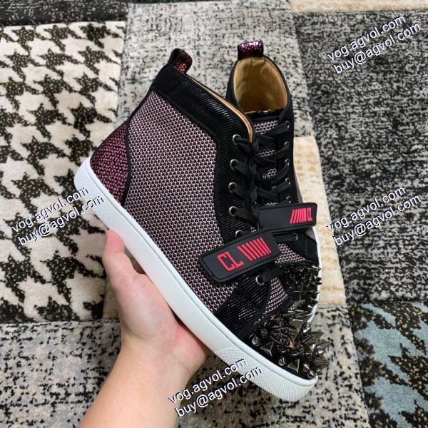 2色可選 2020秋冬 クリスチャンルブタン Christian Louboutinスーパーコピー 激安 ハイトップシューズ  風合いが出る 