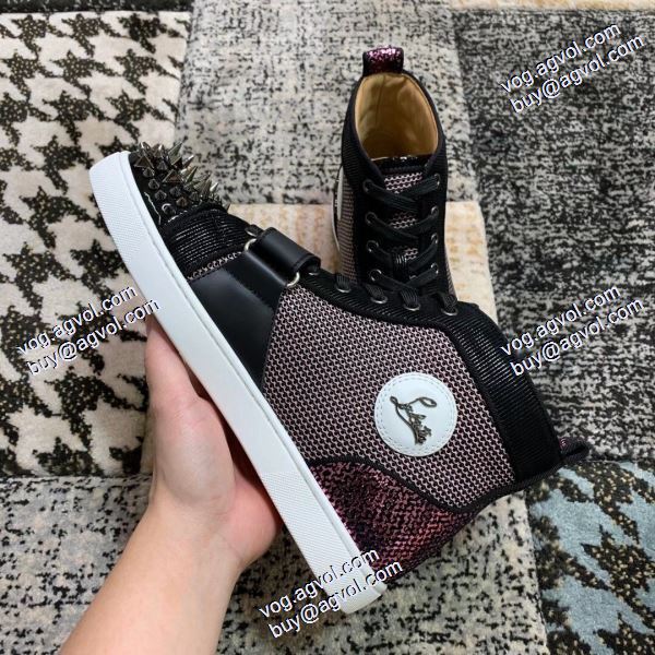 2色可選 2020秋冬 クリスチャンルブタン Christian Louboutinスーパーコピー 激安 ハイトップシューズ  風合いが出る 