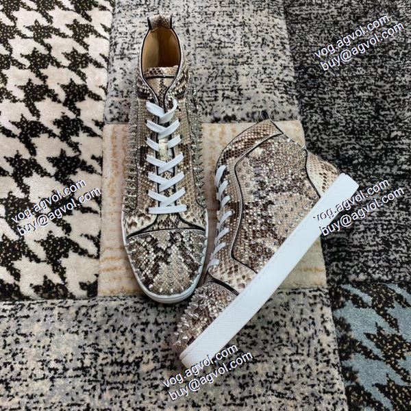 クリスチャンルブタン Christian Louboutin偽物ブランド ハイトップシューズ 2020秋冬 ファッション 人気 