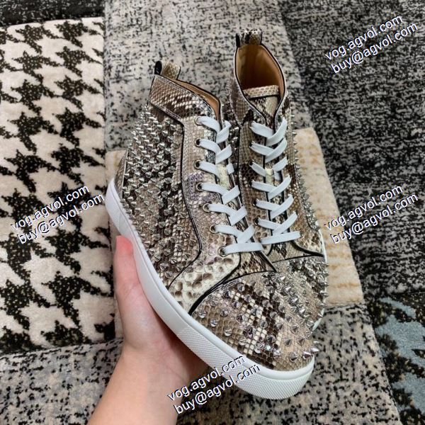 クリスチャンルブタン Christian Louboutin偽物ブランド ハイトップシューズ 2020秋冬 ファッション 人気 