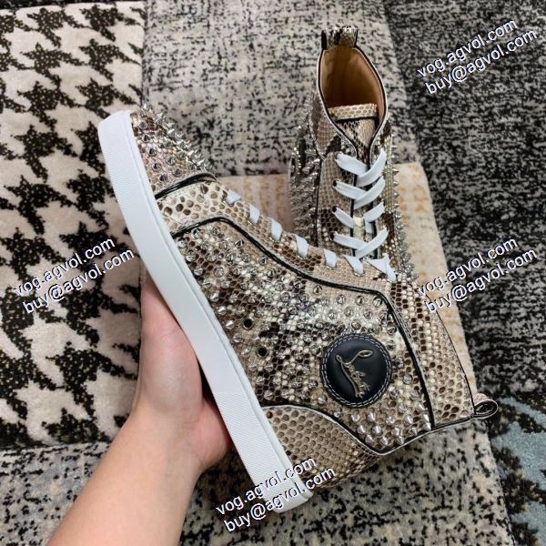クリスチャンルブタン Christian Louboutin偽物ブランド ハイトップシューズ 2020秋冬 ファッション 人気 