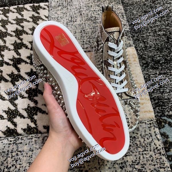 クリスチャンルブタン Christian Louboutin偽物ブランド ハイトップシューズ 2020秋冬 ファッション 人気 