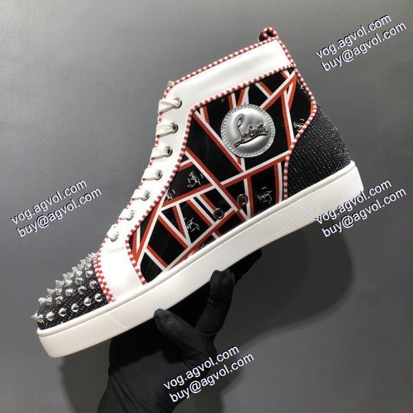 ハイトップシューズ 人気新品★超特価★ 2020秋冬 クリスチャンルブタン Christian Louboutinブランド 偽物 通販