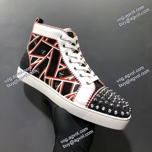ハイトップシューズ 人気新品★超特価★ 2020秋冬 クリスチャンルブタン Christian Louboutinブランド 偽物 通販
