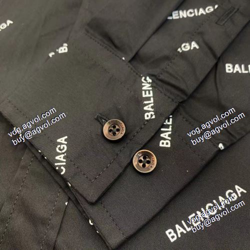 最旬アイテム バレンシアガ BALENCIAGA 長袖シャツ 2021春夏 4色可選 BALENCIAGAブランドコピー カジュアル