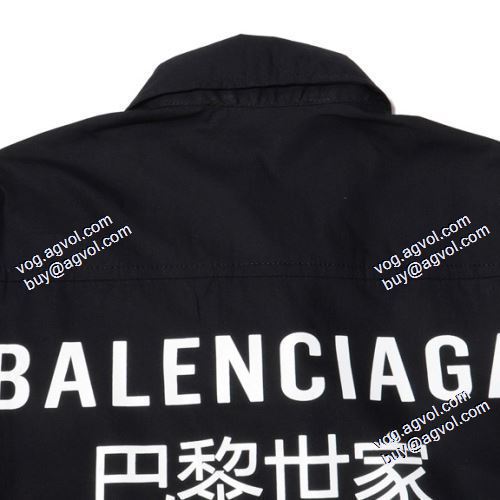 2021春夏 大人気☆NEW!!  半袖シャツ 2色可選 バレンシアガコピー バレンシアガ BALENCIAGA カッコいい印象を付ける