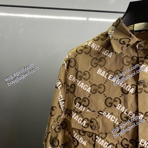 SALE!今季 バレンシアガ BALENCIAGA 2021春夏  半袖シャツ バレンシアガコピー ブランド 気軽にカジュアルに使える