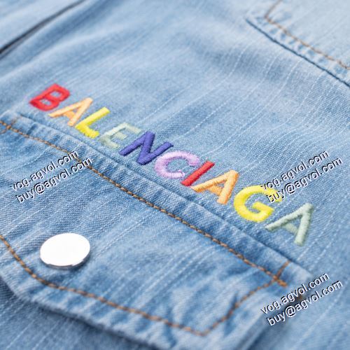 デニムジャケット バレンシアガスーパーコピー 着心地満点 2021春夏 バレンシアガ BALENCIAGA
