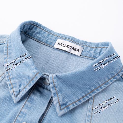 デニムジャケット バレンシアガスーパーコピー 着心地満点 2021春夏 バレンシアガ BALENCIAGA