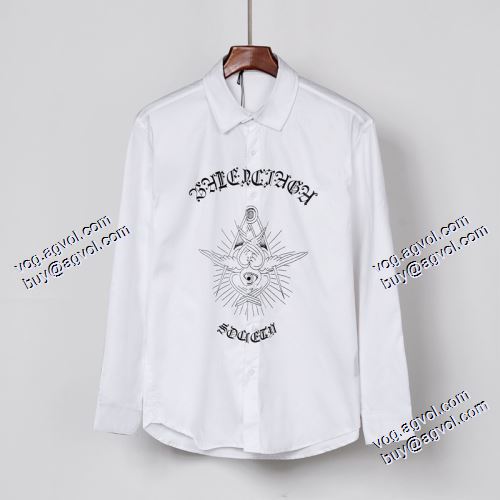 2021春夏 BALENCIAGA 長袖シャツ 2色可選 バレンシアガブランドコピー 優しいフィット感
