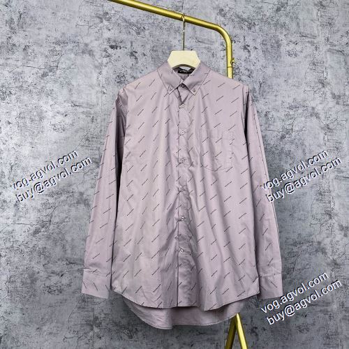 ◆モデル愛用◆ 2021春夏 長袖シャツ バレンシアガ BALENCIAGA 3色可選 BALENCIAGAブランド 偽物 通販 肌に馴染みやすい
