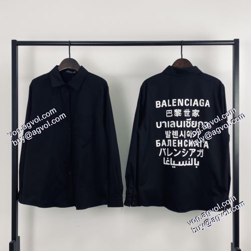 2021春夏 超人気美品◆ バレンシアガ BALENCIAGA 長袖シャツ BALENCIAGAスーパーコピー 激安 細身のシルエット