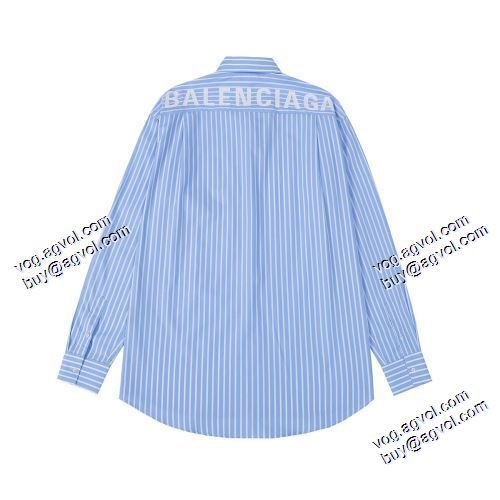 高級感演出 21春夏 バレンシアガ BALENCIAGA 長袖シャツ 3色可選 BALENCIAGAコピーブランド オリジナル