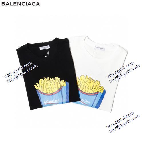落ち着いた感覚 半袖Tシャツ 2021春夏 バレンシアガ BALENCIAGA 2色可選 BALENCIAGAスーパーコピー スタイリッシュな印象