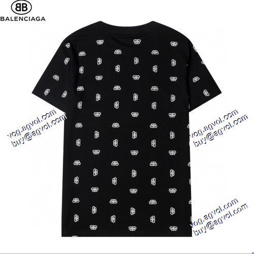 大人っぼい 3色可選 2021春夏 バレンシアガ BALENCIAGA 半袖Tシャツ BALENCIAGAコピー 消臭抗菌効果がある