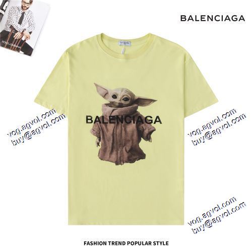 2021春夏 半袖Tシャツ 4色可選 バレンシアガ BALENCIAGA コピー ブランド 魅力的