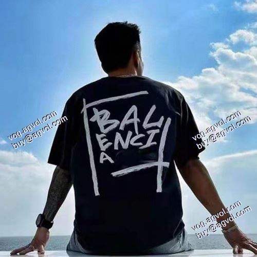 ムダな装飾を排したデザイン バレンシアガ BALENCIAGA 2021春夏 半袖Tシャツ 3色可選 BALENCIAGAブランド 偽物 通販 通気性に優れた