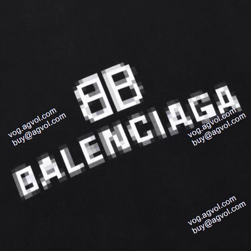 バレンシアガ BALENCIAGA デザイン性の高い 半袖Tシャツ 2色可選 2021春夏 BALENCIAGAブランドコピー おしゃれさ抜群パーカ