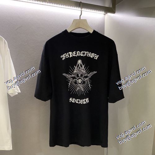 存在感のある バレンシアガスーパーコピー 高品質 2021春夏 バレンシアガ BALENCIAGA 半袖Tシャツ