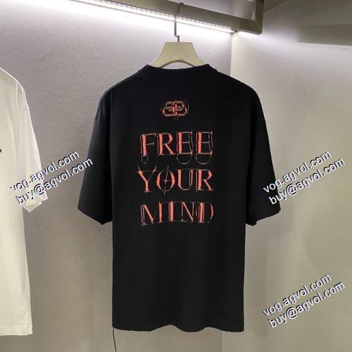 存在感のある バレンシアガスーパーコピー 高品質 2021春夏 バレンシアガ BALENCIAGA 半袖Tシャツ