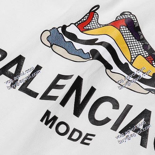 コスパ最高のプライス バレンシアガ BALENCIAGA 2021春夏 半袖Tシャツ 3色可選 バレンシアガコピー ブランド カジュアル