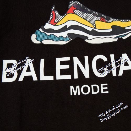 コスパ最高のプライス バレンシアガ BALENCIAGA 2021春夏 半袖Tシャツ 3色可選 バレンシアガコピー ブランド カジュアル