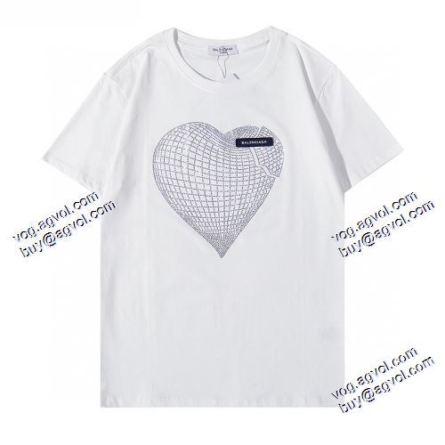 2021春夏 ずっと人気? バレンシアガ BALENCIAGA バレンシアガブランド 偽物 通販 半袖Tシャツ 2色可選 カラーラインナップ