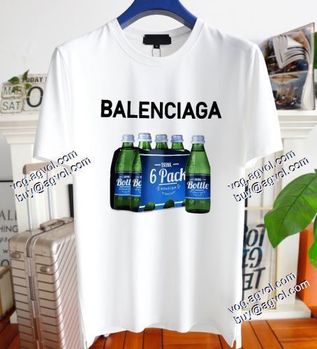 大人の個性を。バレンシアガ BALENCIAGA 2021春夏 6色可選 半袖Tシャツ バレンシアガブランドスーパーコピー