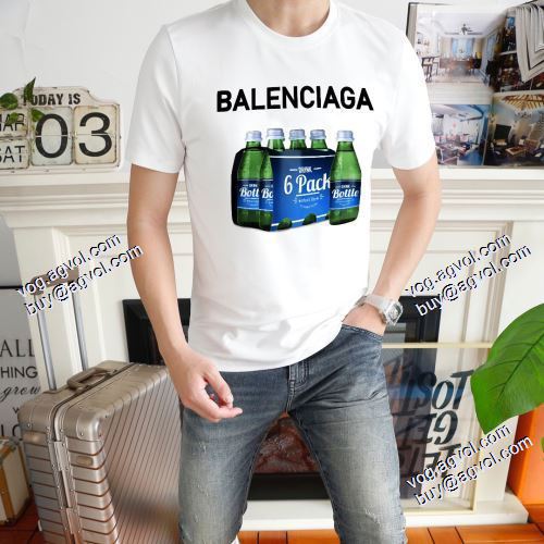 大人の個性を。バレンシアガ BALENCIAGA 2021春夏 6色可選 半袖Tシャツ バレンシアガブランドスーパーコピー