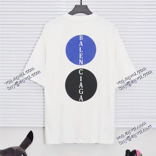 バレンシアガ BALENCIAGA 高品質 2021春夏 半袖Tシャツ 2色可選 BALENCIAGAブランド コピー 流行に関係なく長年愛用できる