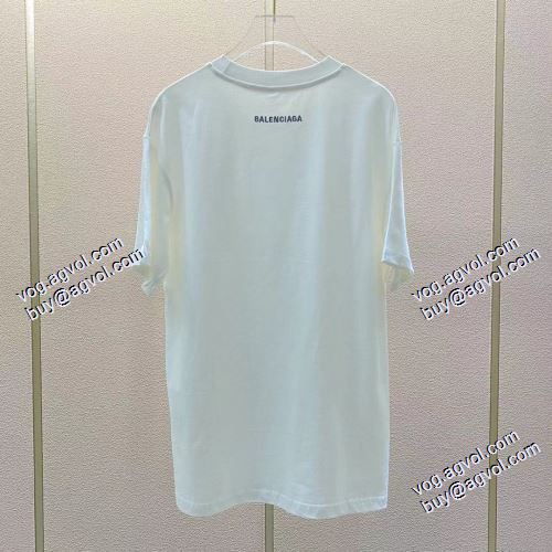2021春夏 大人のセンスを感じさせる バレンシアガ BALENCIAGA 半袖Tシャツ 3色可選 BALENCIAGAスーパーコピー 収縮性のある