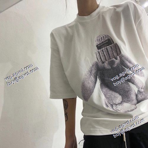 2021春夏 大好評? バレンシアガ BALENCIAGA 半袖Tシャツ BALENCIAGA偽物ブランド 争奪戦必至