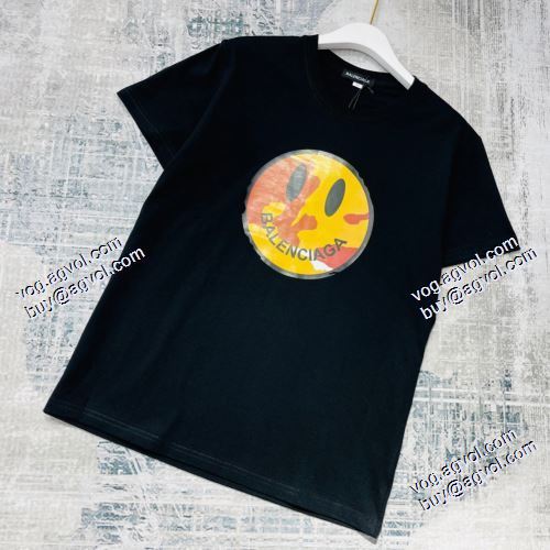 2021春夏 お洒落な存在感 半袖Tシャツ 2色可選 バレンシアガ BALENCIAGA BALENCIAGAスーパーコピー 今一番HOTな新品